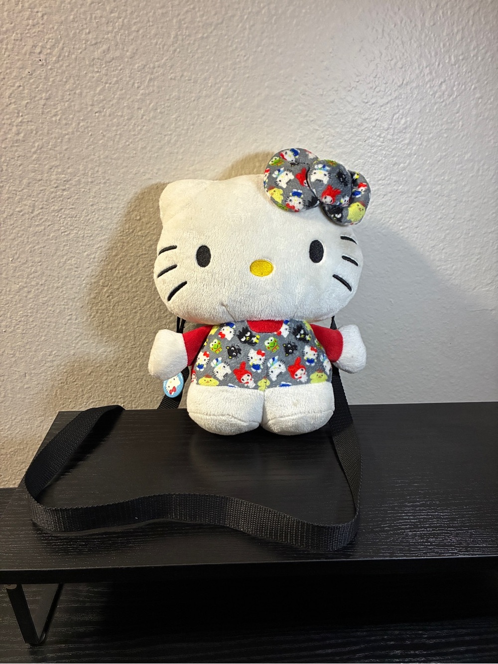 Loungefly Hello Kitty Mini Plush Backpack Sanrio 2015 10" × 9"